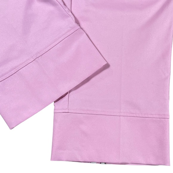 Adidas size 28 stretch light pink capri pants, almost dressy type pants like new - Picture 7 of 16